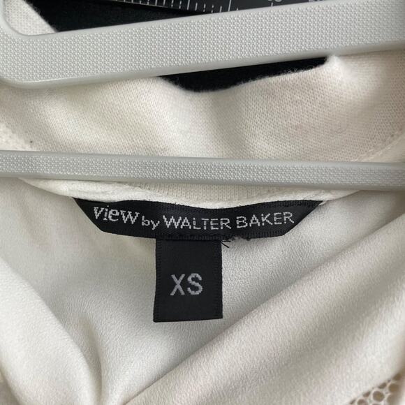 View by Walter Baker Womens Jacket Size XS White Long Sleeve Full Front Zip - Picture 3 of 16